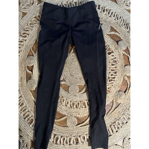 Athleta Leggings Women Size Small Zipper Pocket On Back